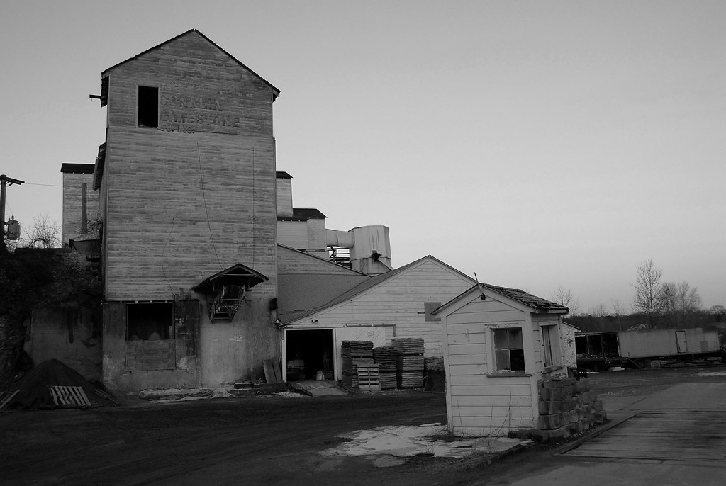 Conklin Limstone front w/ scale house The Conklin Limest… Flickr