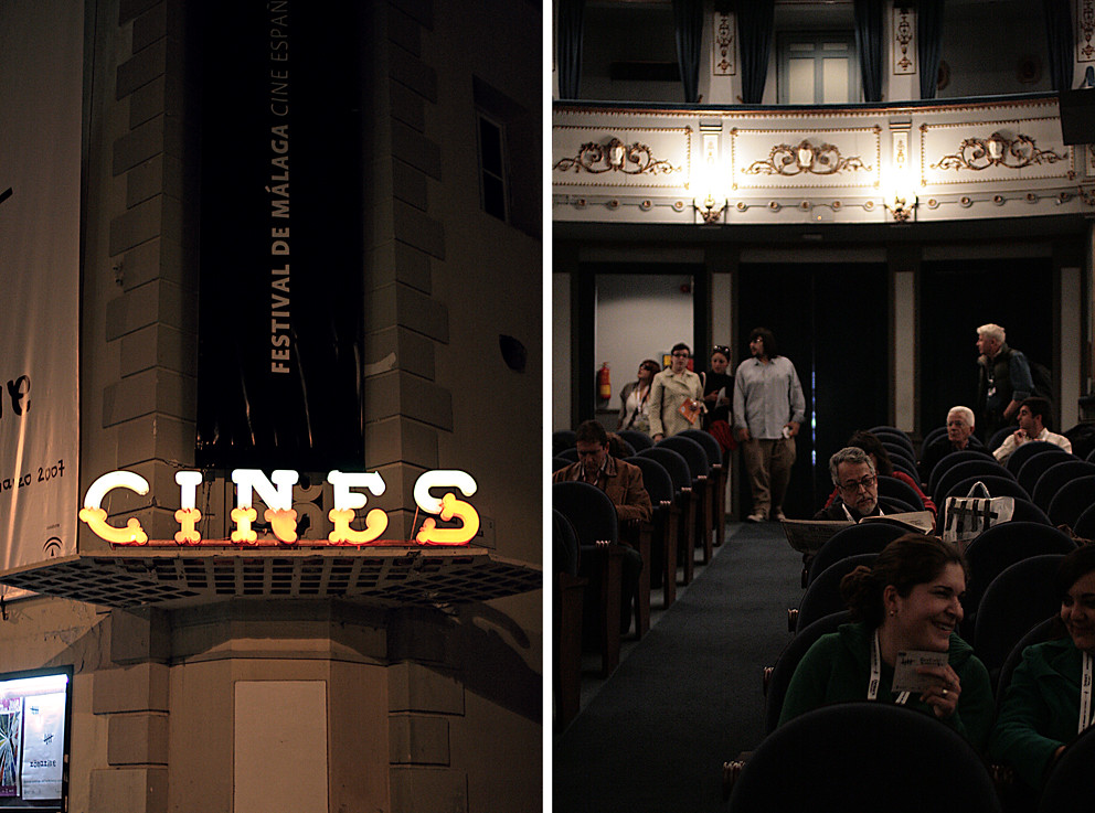 cine uno, el teatro Cervantes, el otro creo que cines aven… Flickr