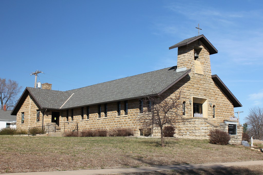 St. Vincent De Paul Catholic Church Onaga, KS Tom McLaughlin Flickr