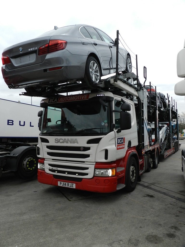 PJ14RJZ BCA Automotive Scania Car Transporter previously S… Flickr