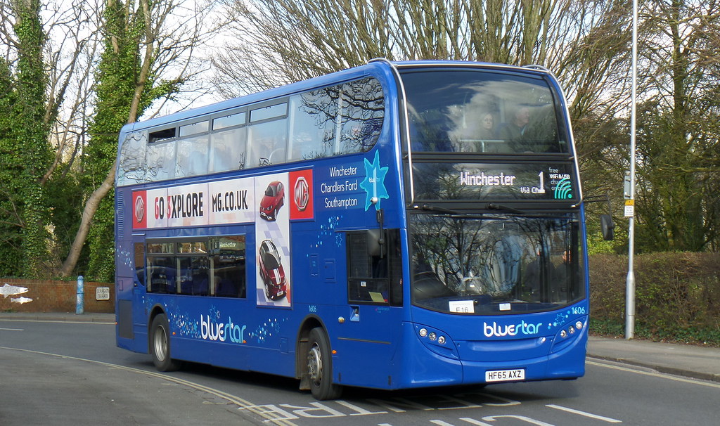 BlueStar 1606 HF65AXZ The 1 from Southampton to Winchest… Flickr