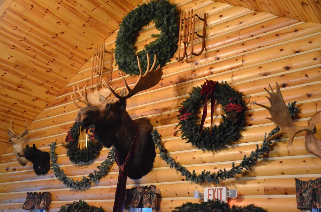 Decorations In the Cabin after the Elk Viewing Sleigh Ride… Flickr