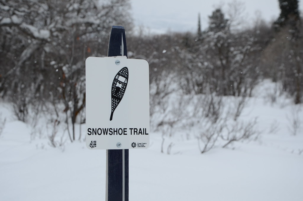 Snowshoe Trail Sign 03_UintaWasatchCache NF_USDA FS Flickr