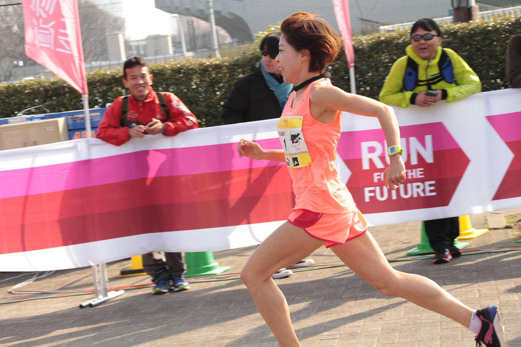 Omotesando Women's run March 6 2016 10 kilometers, Kaori Yoshida, 吉田 香織