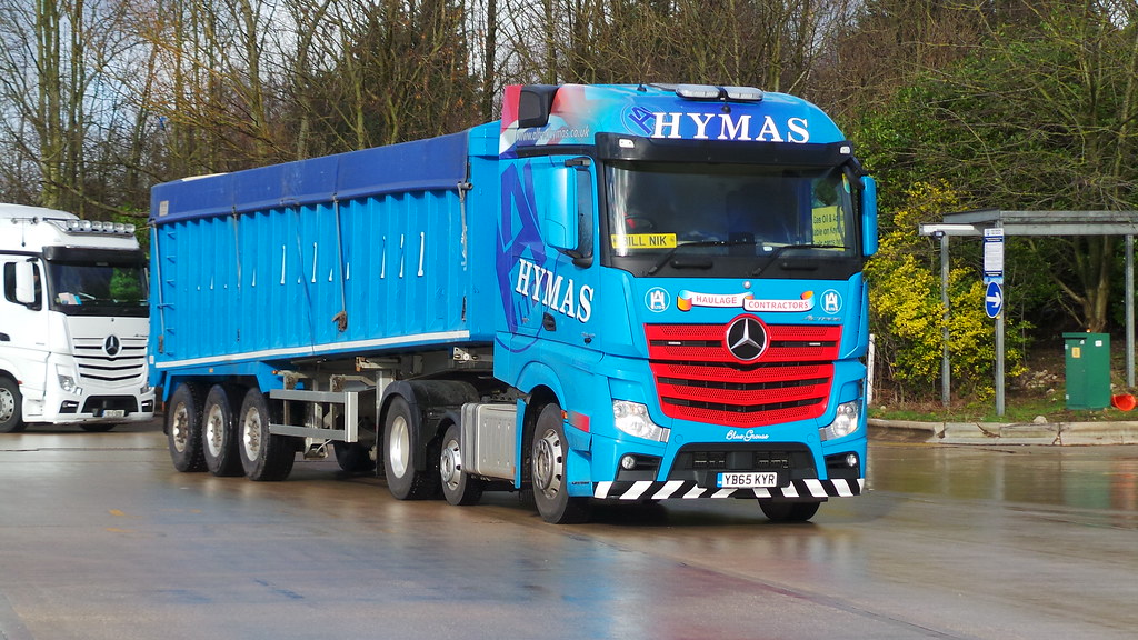 a hymas ( ) YB 65 KYR mercedes actros lymm services M56