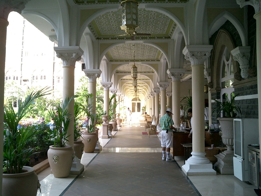 Bombay India, The Veradah of the Taj Hotel This 'Grand D… Flickr