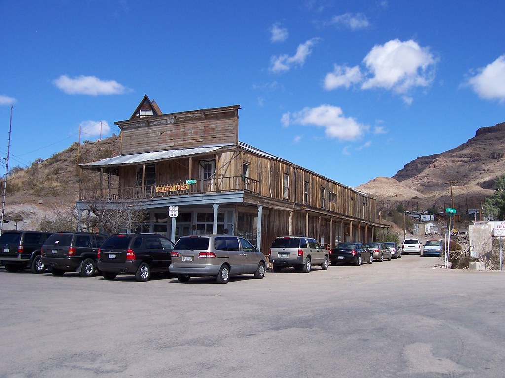 Route 66 Oatman An old building in Oatman, AZ. Gabe Flickr