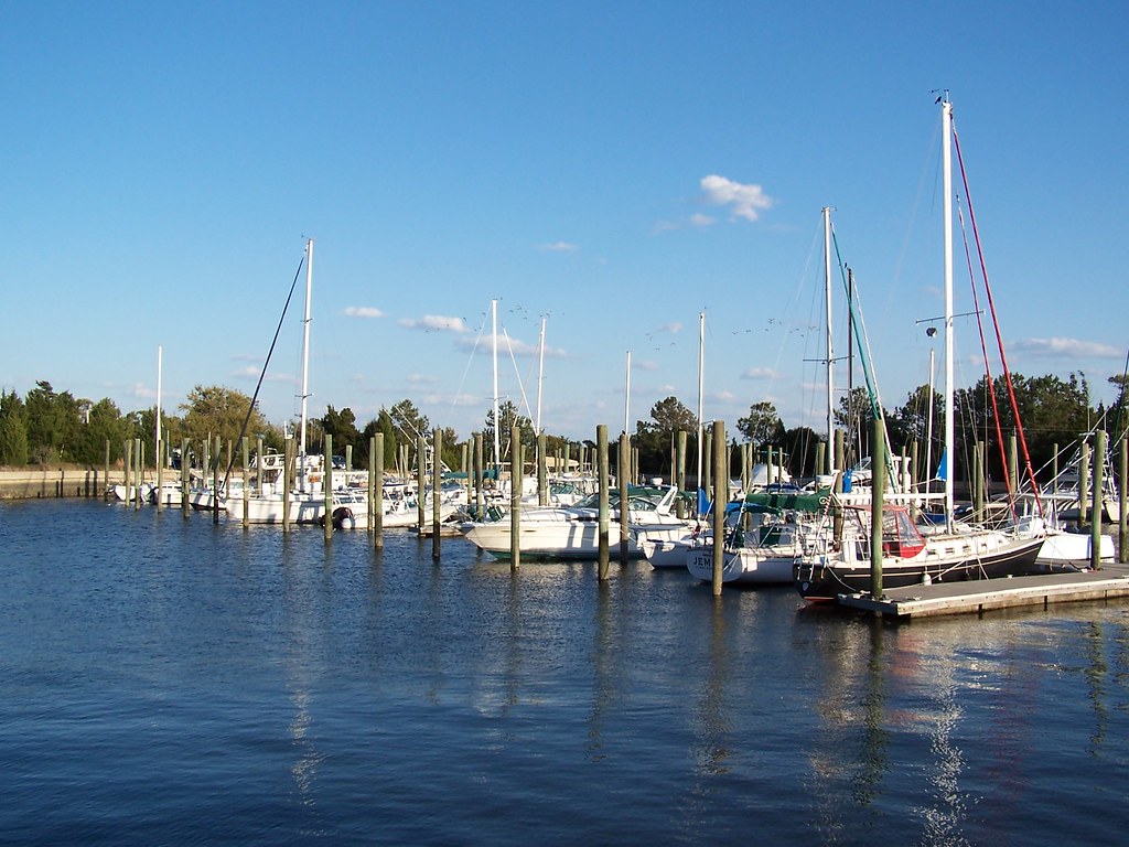 Southport, NC Waiting for our ferry. mlaffler Flickr