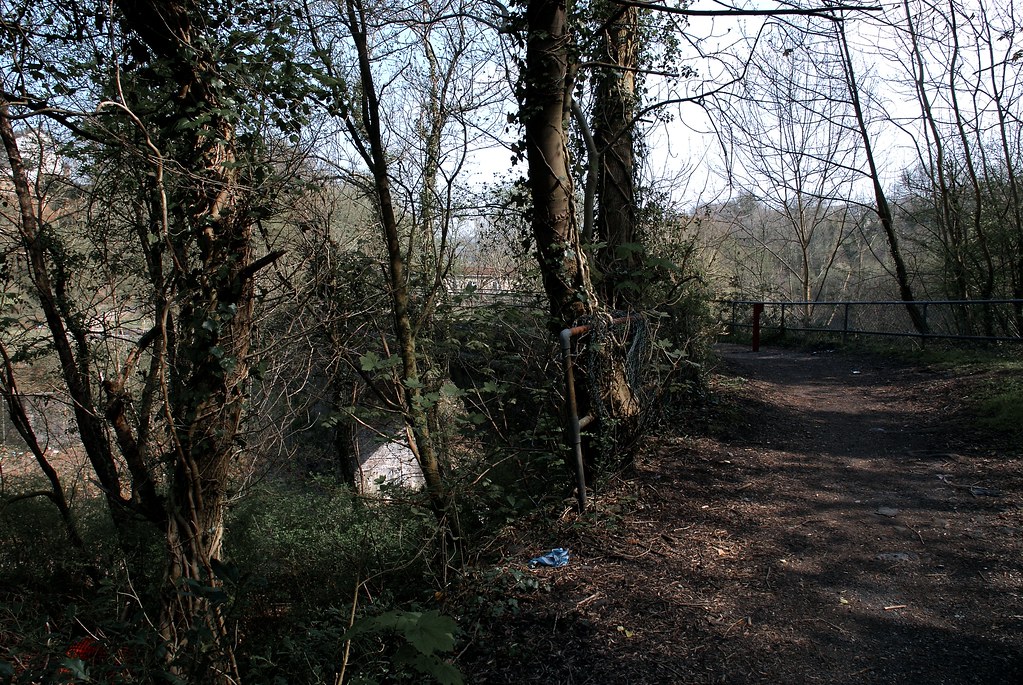Crossing The Taff At Quakers Yard At Quakers Yard, the Mer… Flickr