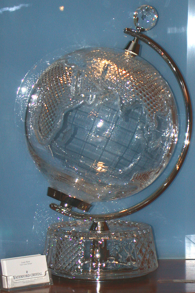 Crystal Globe Crystal Globe Waterford Crystal Factory. C… Flickr