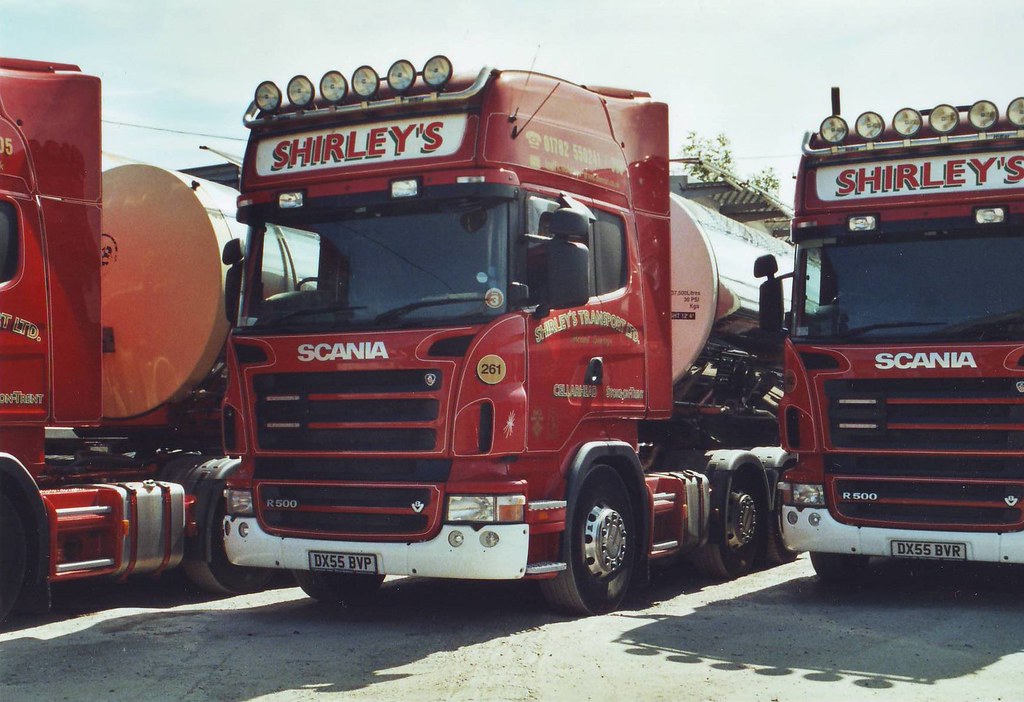 261 SCANIA shirley`s transport , of cellarhead ,stoke on t… Flickr