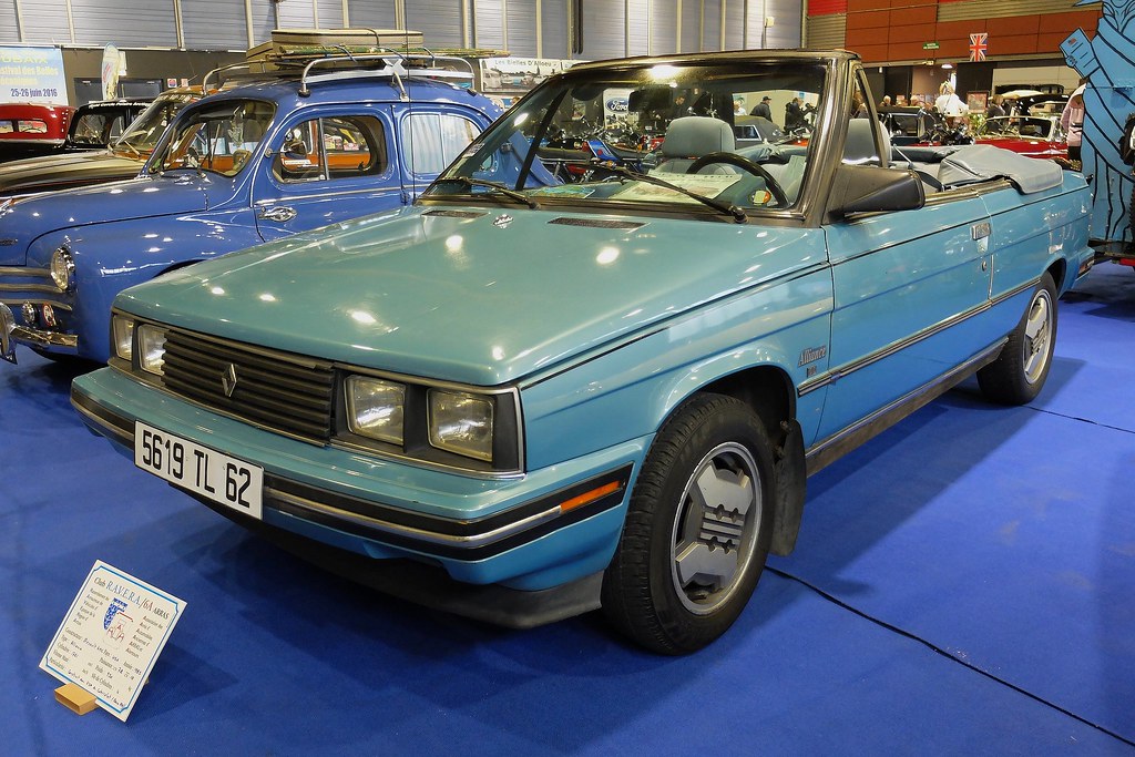 AMC RENAULT Alliance 1.7 L Convertible 1985 BourseExpo … Flickr