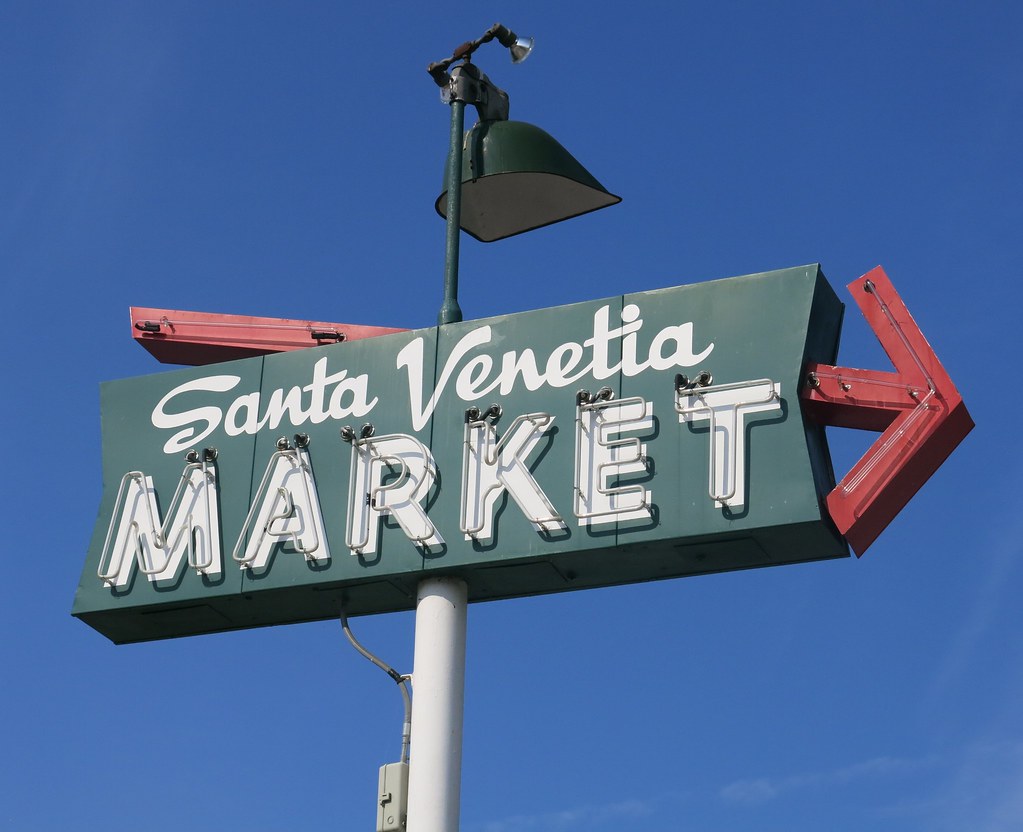 Santa Market Sign San Rafael, California Flickr