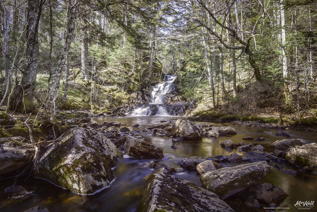 MacIsaac's Brook Falls Glengarry, Cape Breton a long tre… Flickr