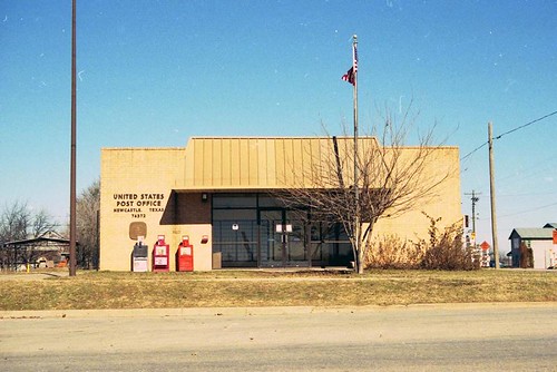 Newcastle, TX post office Young County. Photo by J Gallagh… Flickr