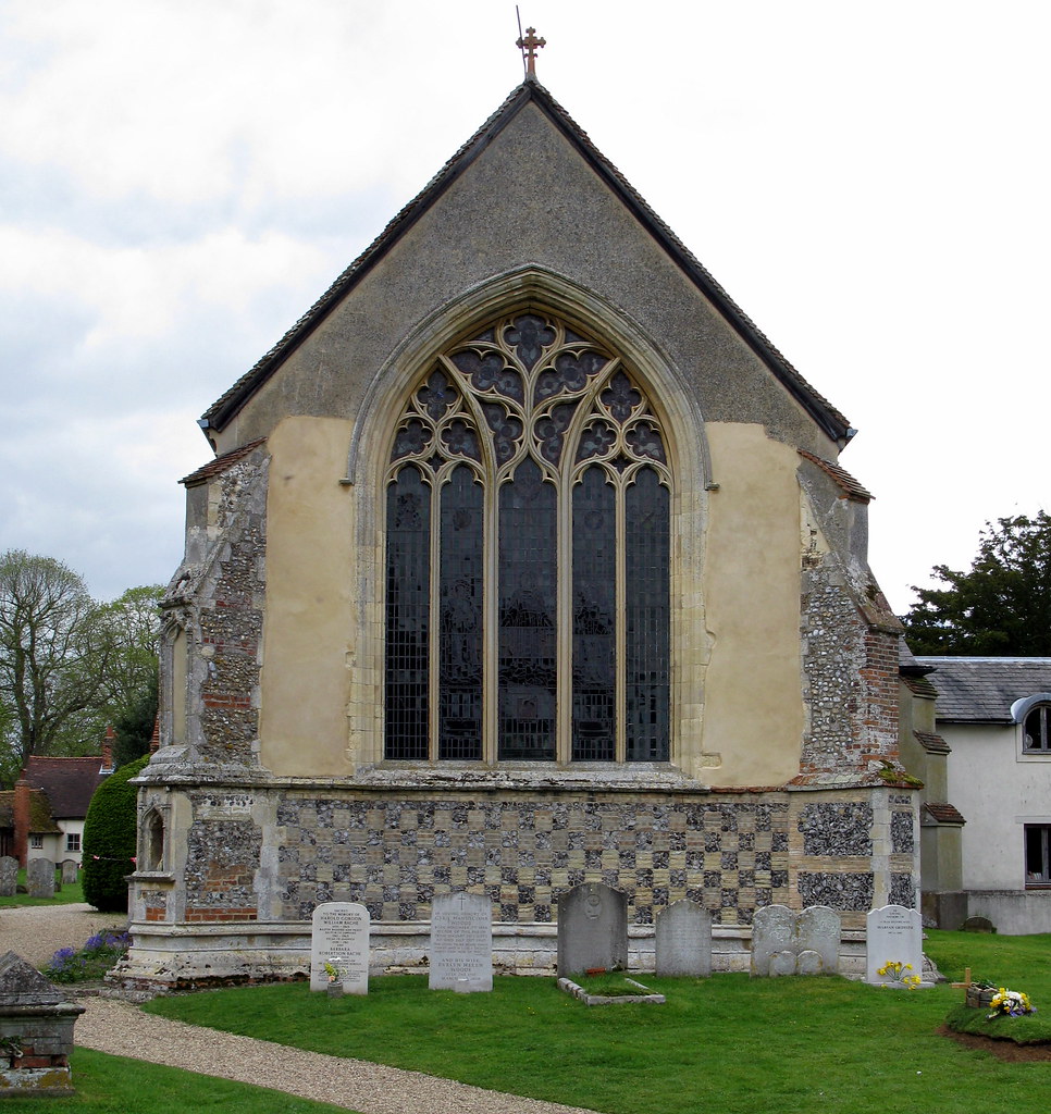 The east end of the chancel, the Church of St Mary, Lawford, Essex