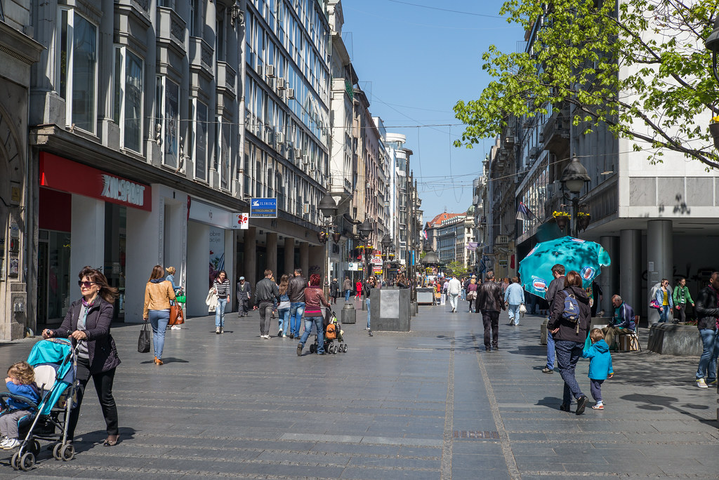Belgrade Near Square of the Republic Serbia halbphoto Flickr