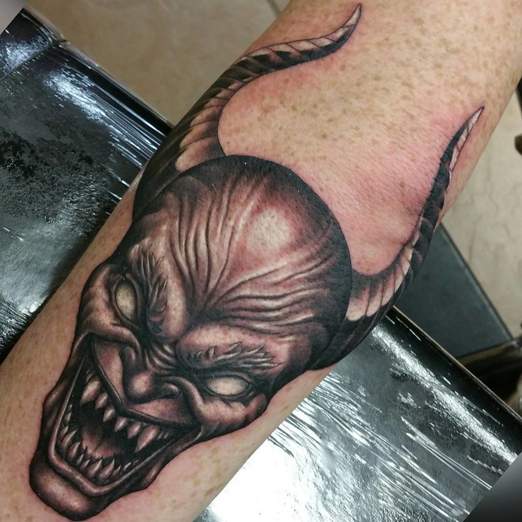 Did This #Satan #Tattoo Today, Part Of #Demonic #Halfsleev… | Flickr 1024_x_1024_jpg