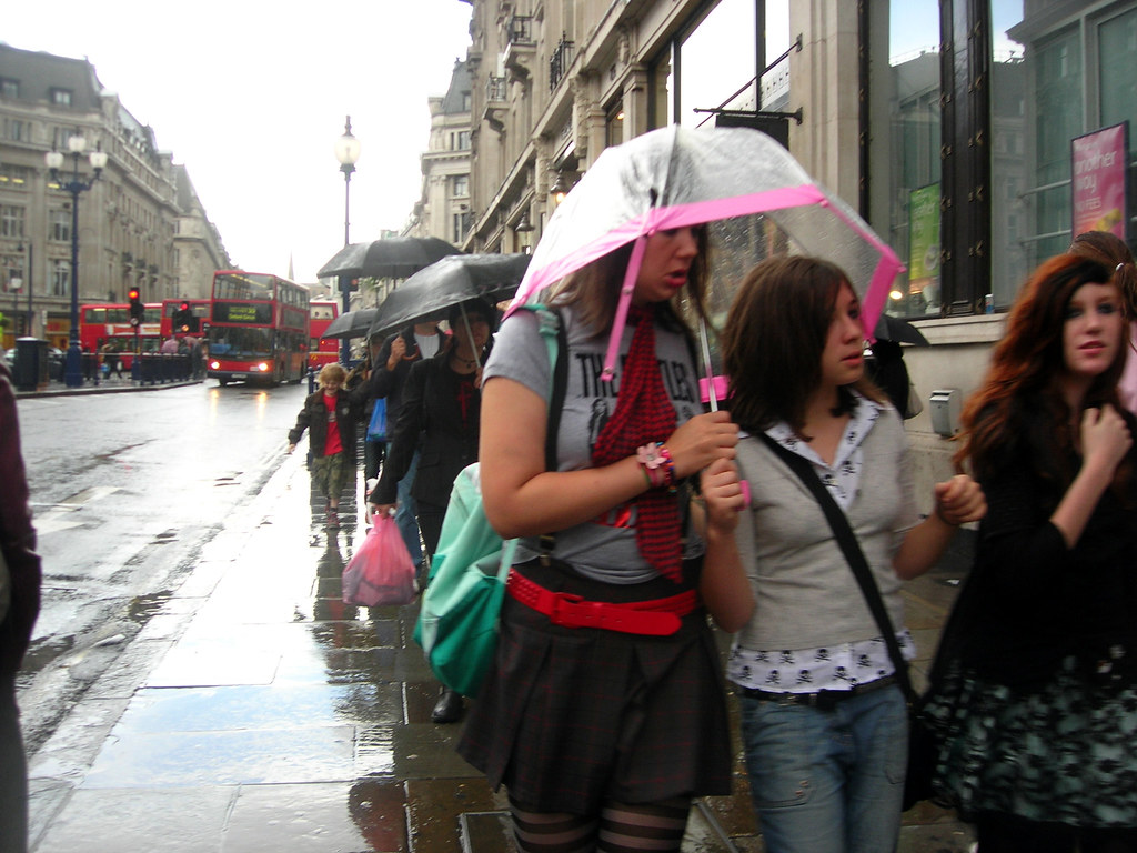 An umbrella for Two Another rainy day in London Gideon Flickr