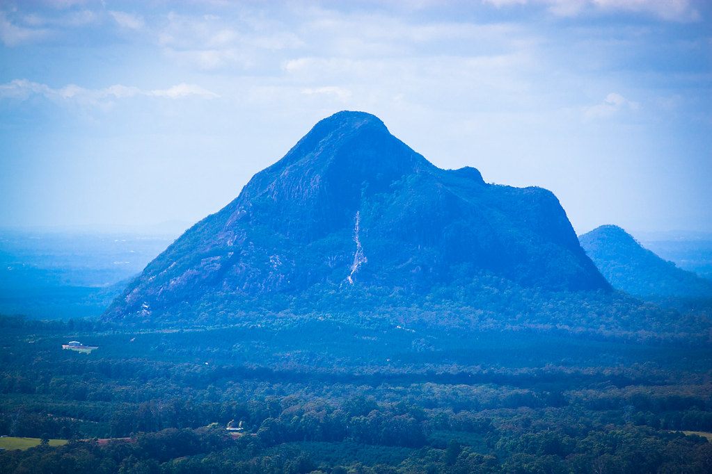 Glass House Mountains from McCarthy's Lookout, Maleny Flickr