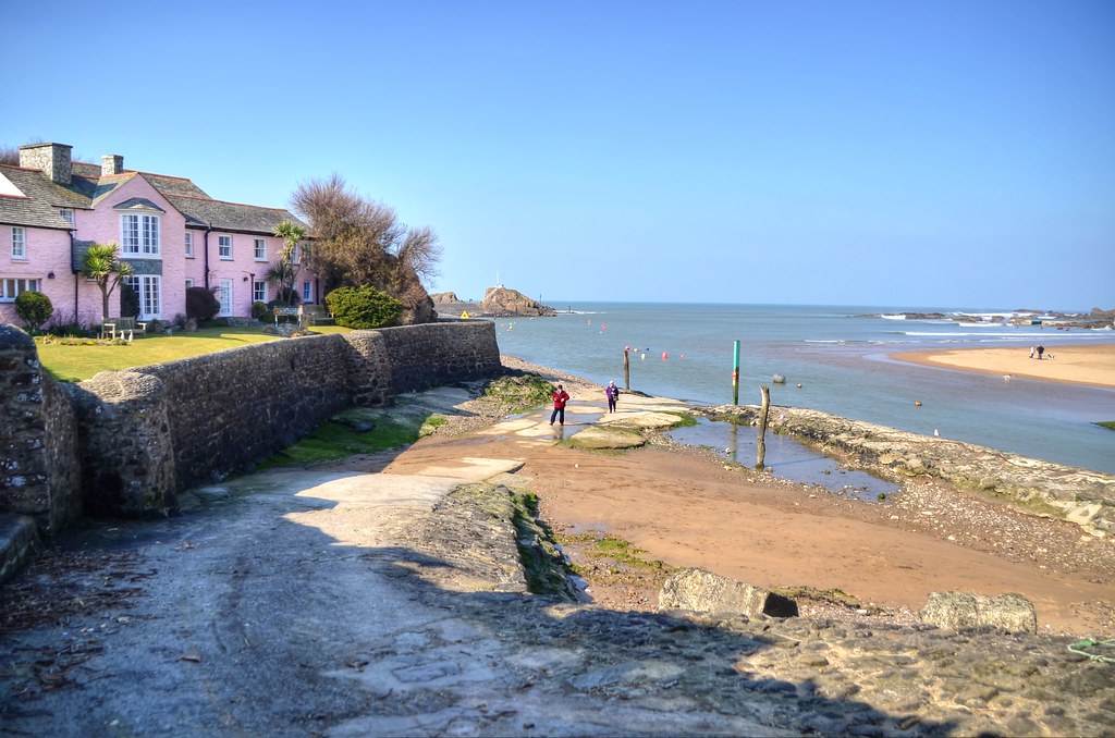 The old harbour at Bude, Cornwall Bude is on the north Cor… Flickr