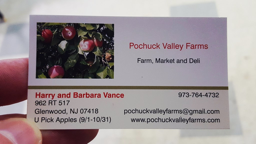 Pochuck Valley Farms Business Card Kevin Borland Flickr