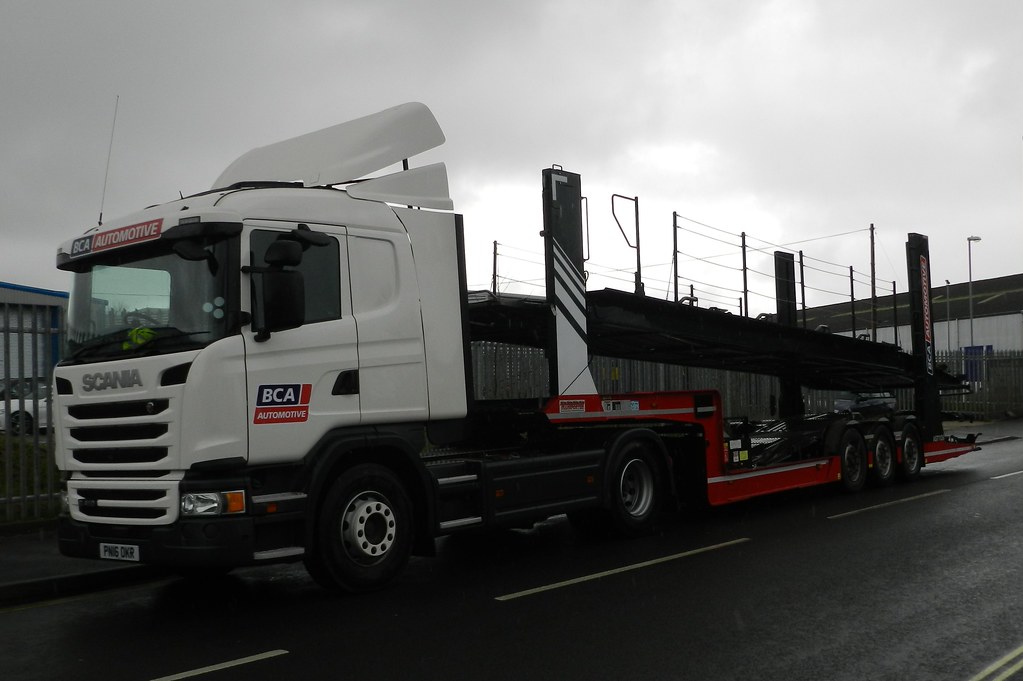 PN16OKR BCA Automotive Scania Car Transporter Airport Serv… Flickr