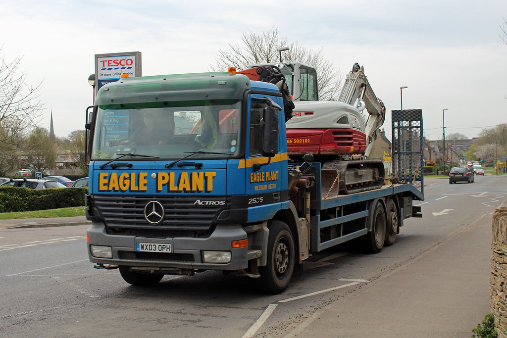 Eagle Plant, Westbury WX03 OPH, Mercedes Actros in Tetbury… Flickr