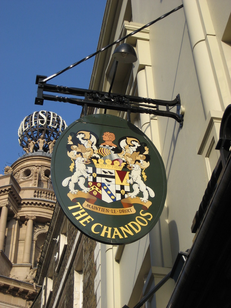 The Chandos pub near Trafalgar Square. Apparently named af… Flickr