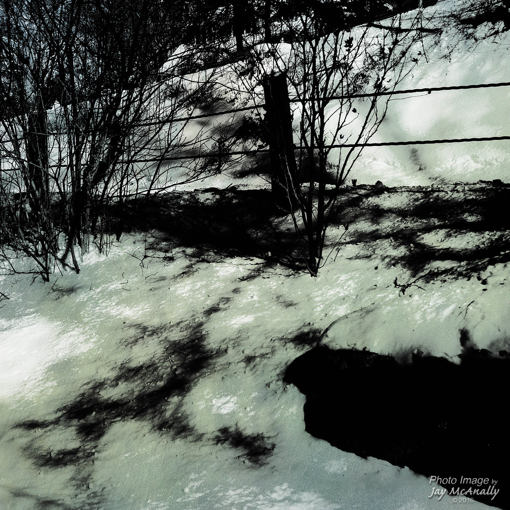 Grungy Snow Shadows Champion House, East Haddam CT Jay McAnally