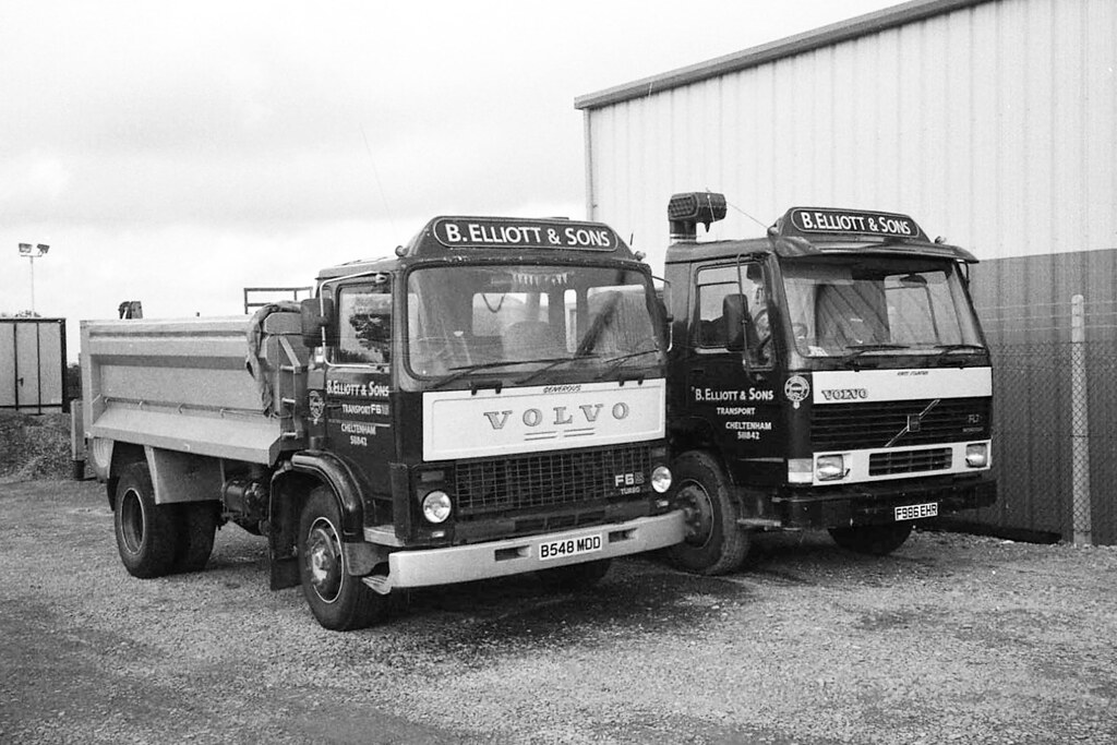 B Elliott, Cleeve B548 MDD, F986 EHR, Volvo tippe… Flickr