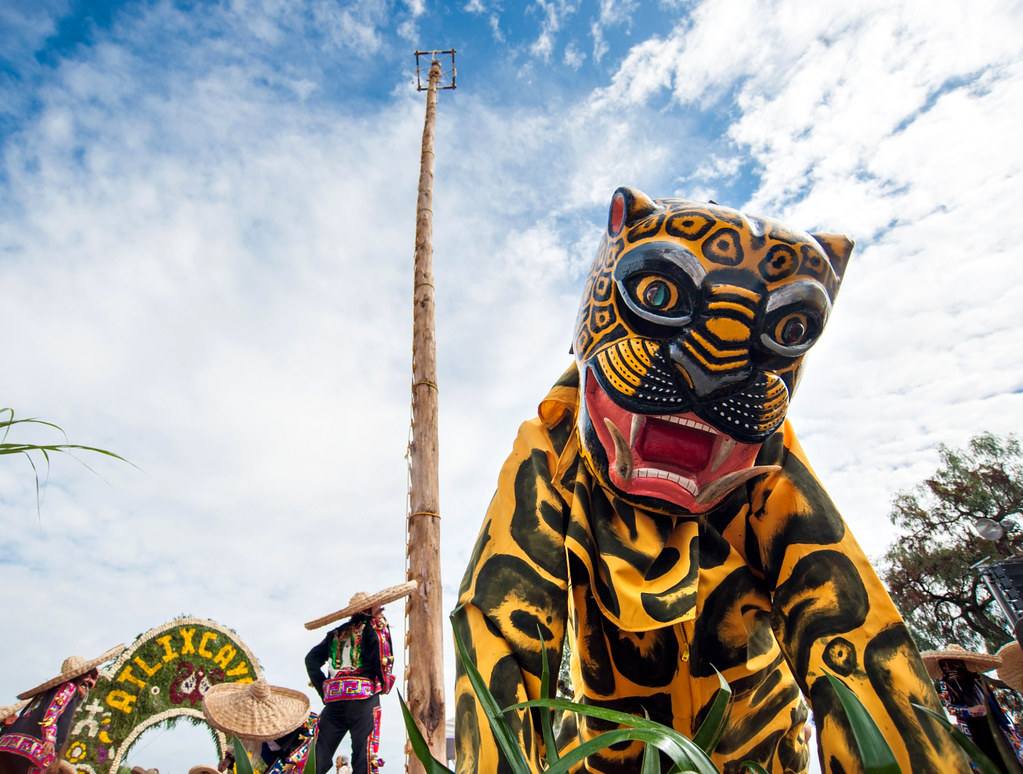 Jaguar de la danza de los Tecuanes. Atlixco, Puebla. Méxi… Flickr