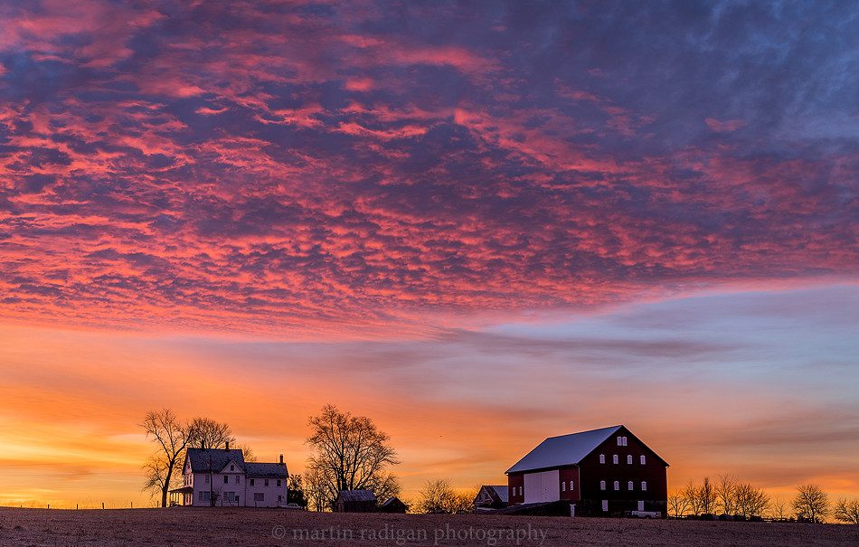 Under a Blanket of Color Sunrise in Montgomery County's Ag… Flickr