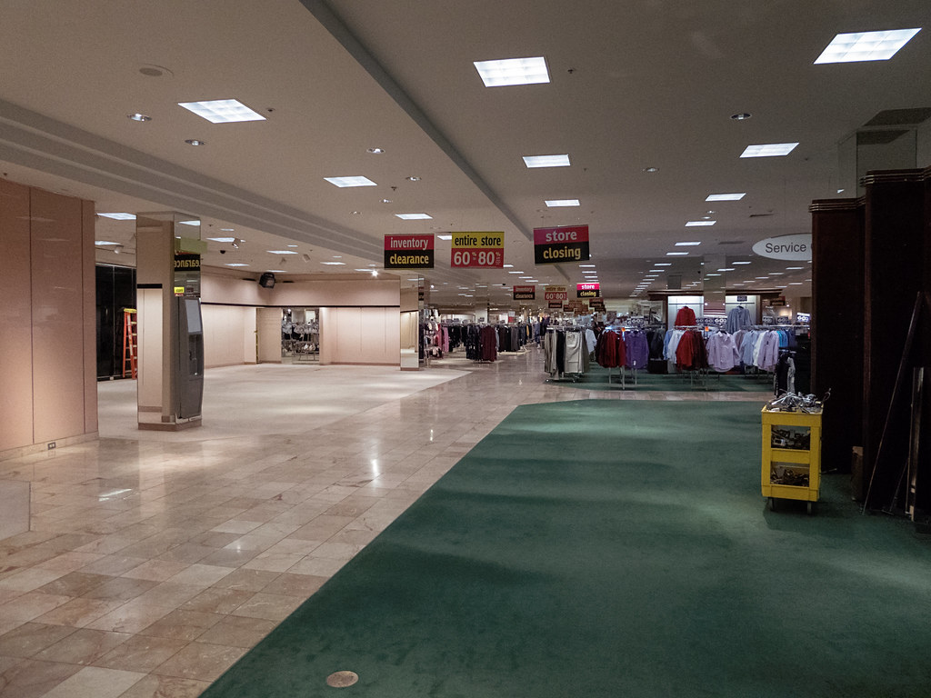 The half of the store that wasn't empty yet... About half … Flickr