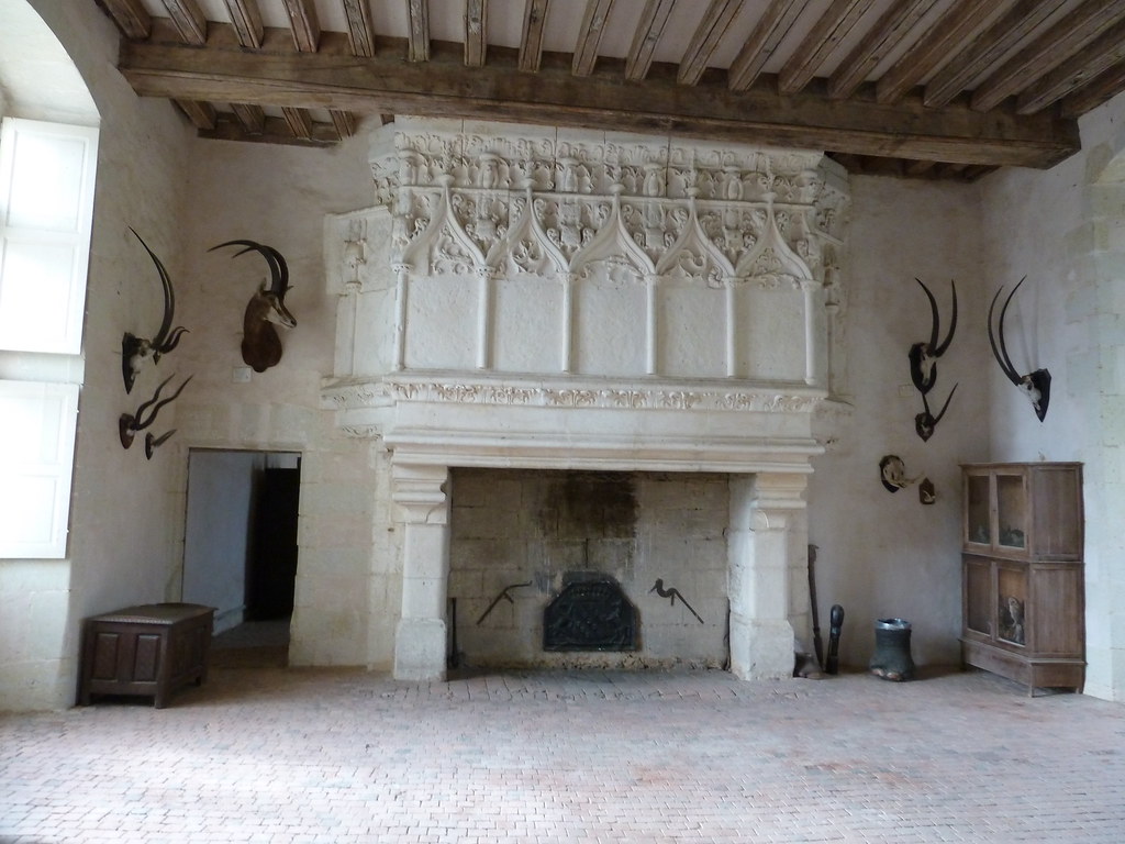 Château de la MotteGlain, cheminée de l'antichambre (16… Flickr