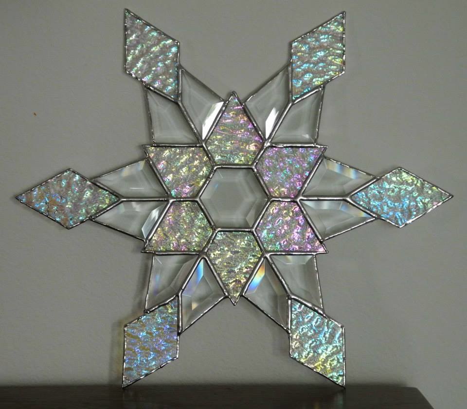 Stained Glass Snowflake Dana Smith Flickr