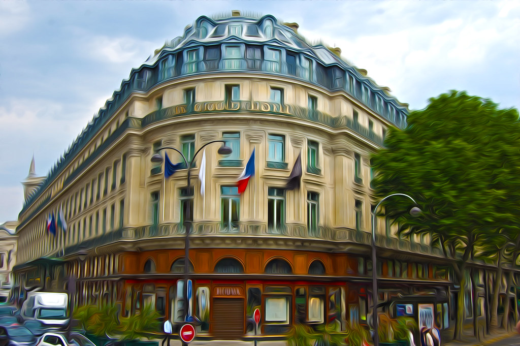 Le Grand Hotel Paris, France Oil Painting HuTDoG83 Flickr