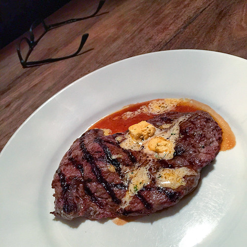 Wagyu minute steak dinner at Chop House on Bligh Street s… Flickr