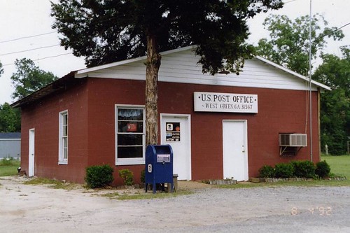 West Green, GA post office Coffee County. Photo by J Galla… Flickr