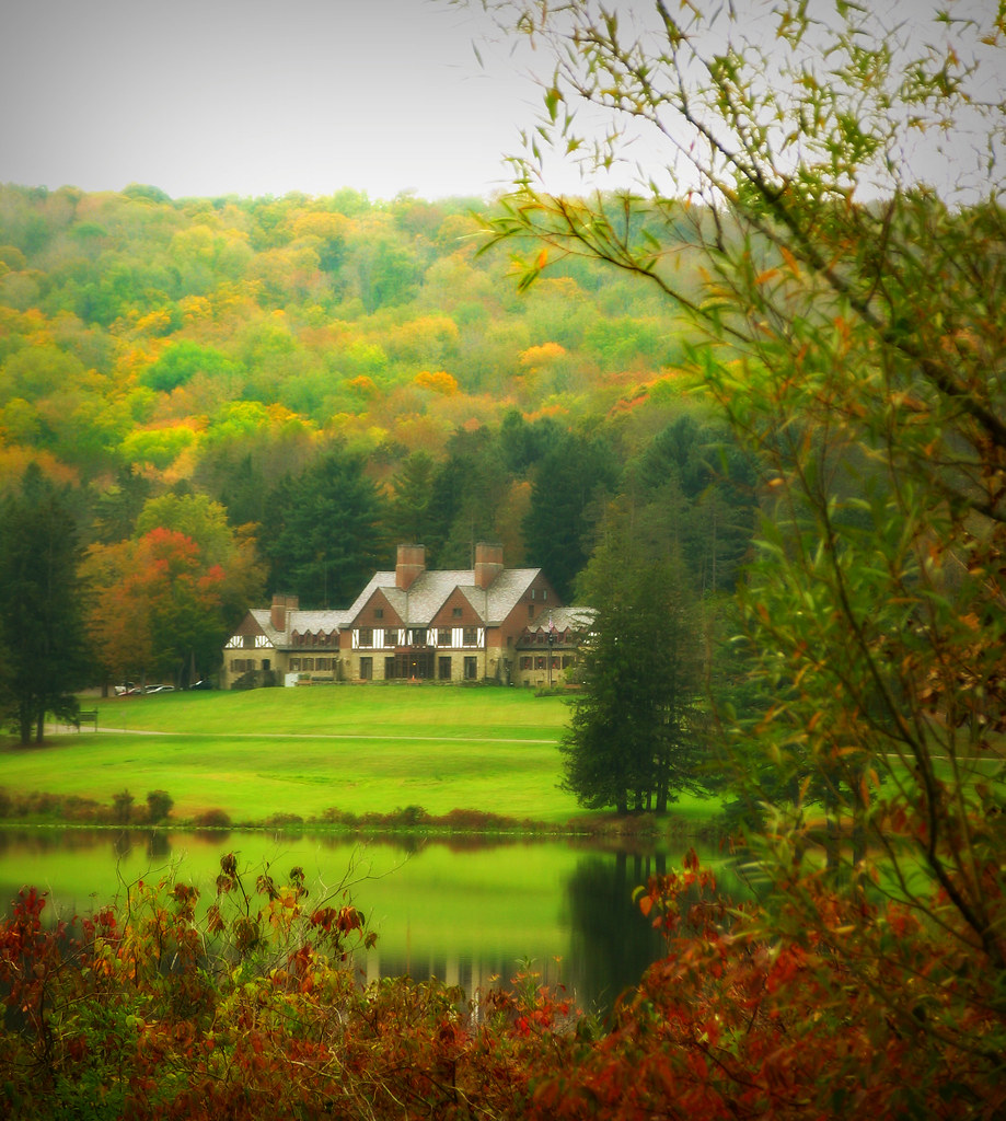 The Red House Administration Building Allegany State Park,… Flickr