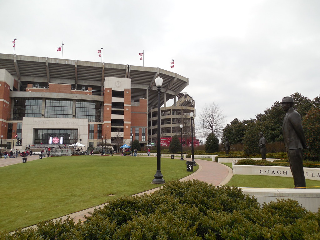 BryantDenny Stadium & Championship Statues University of … Flickr