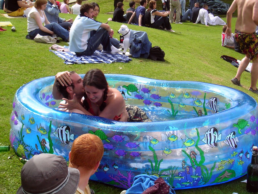 Pool wrestling Neil Turner Flickr