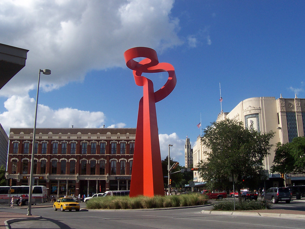San Antonio Statue Downtown San Antonio mark walkusky Flickr