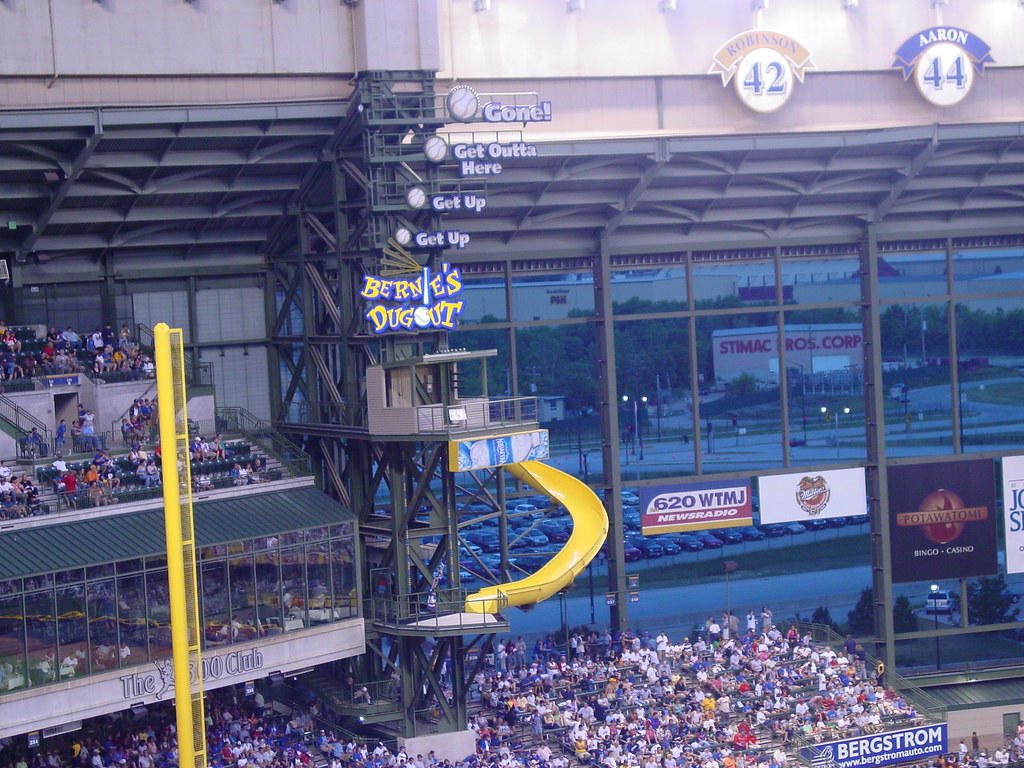 Bernie's Dugout Bernie's Dugout at Miller Park. Jeramey Jannene