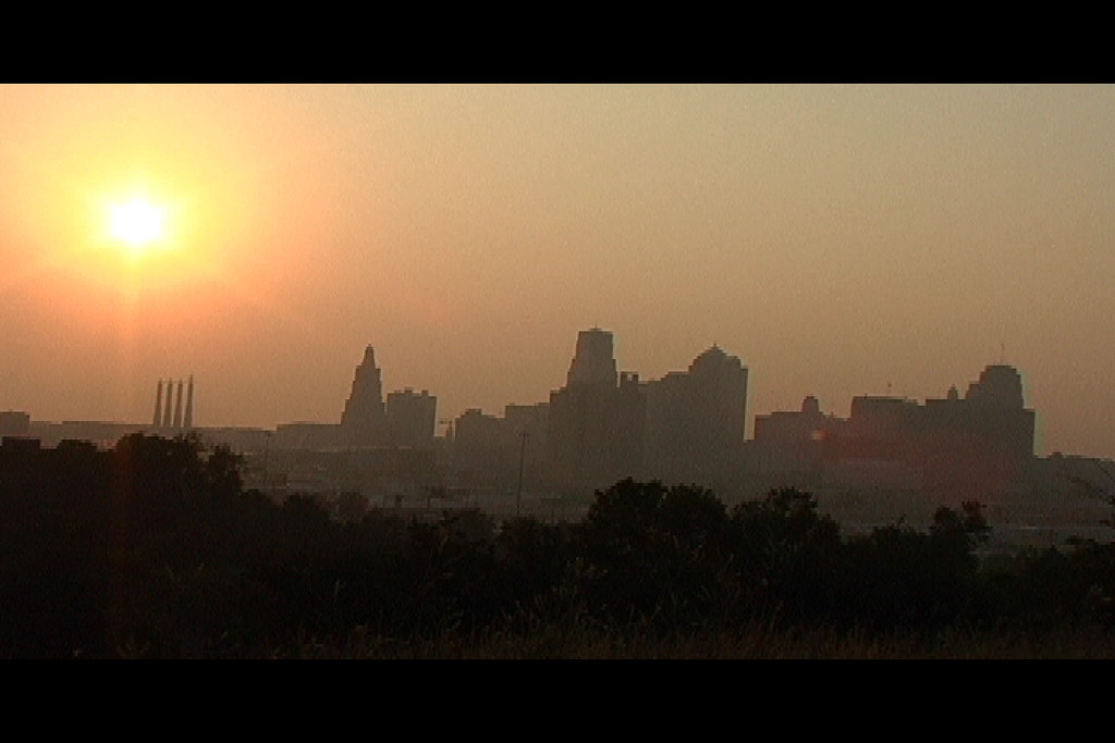 Kansas City Sunset DV 1 800pm CST. Still frame from a fi… Flickr