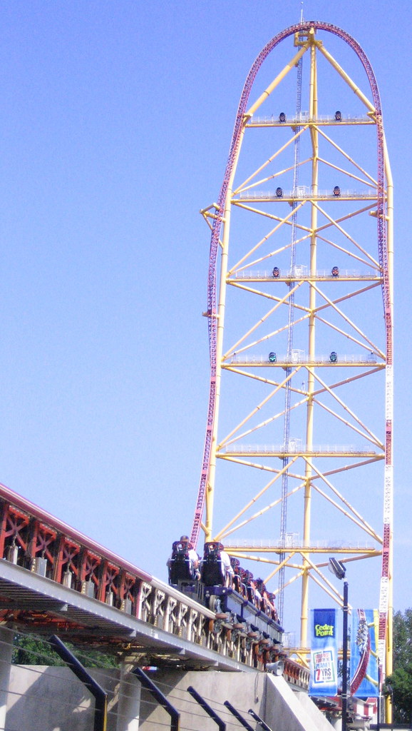 Top Thrill Dragster Tallest and fastest rollercoaster in t… Flickr