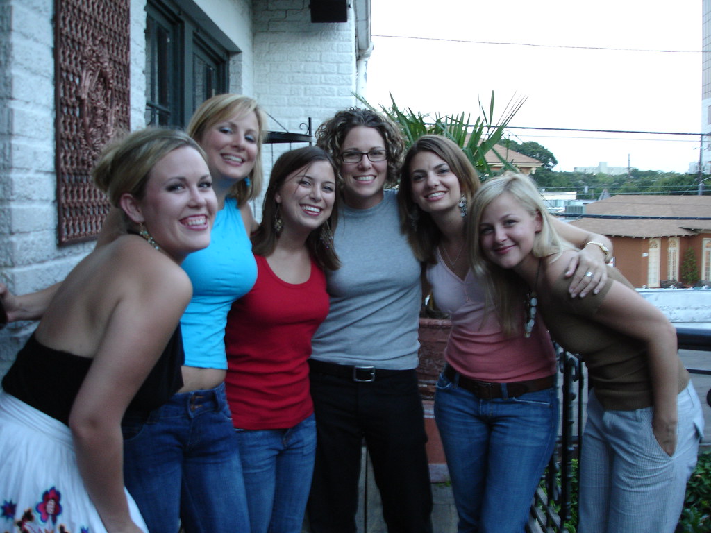 Yay, Girls. It's still early at the Slingshot happy hour g… Flickr