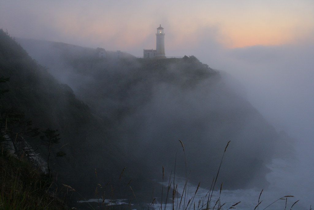 Long Beach, Washington, North Head Lighthouse Sunset Flickr