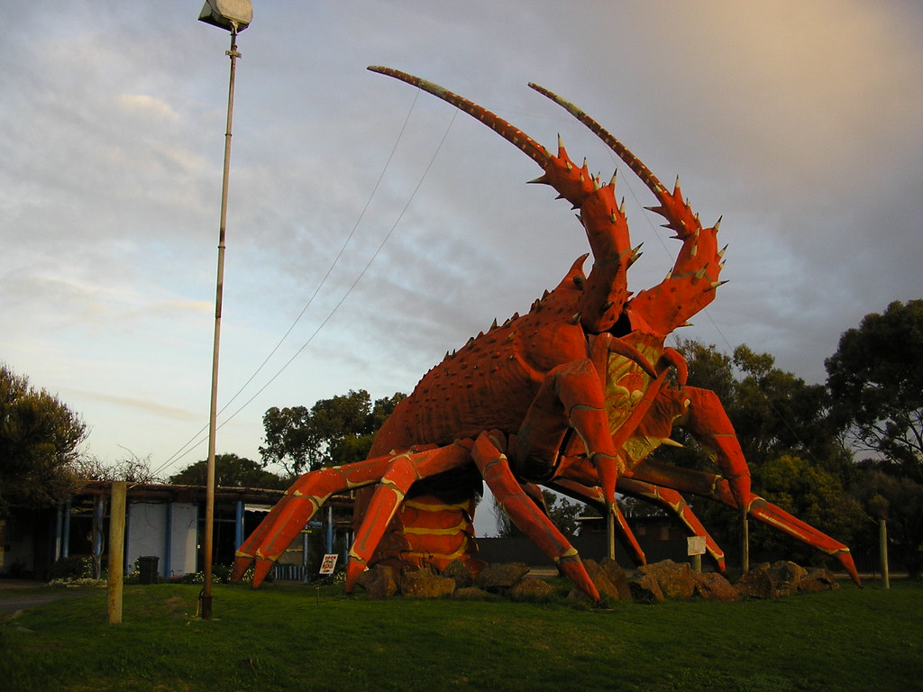Giant Lobster, Kingston, South Australia Australia is full… Flickr