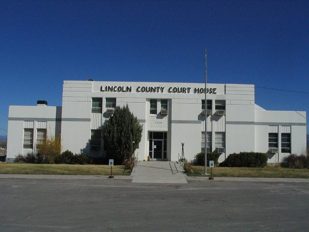 Lincoln County Courthouse, Pioche, Nevada The two district… Flickr